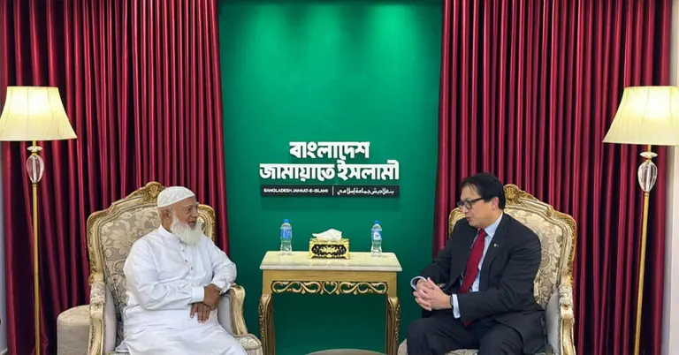 ডা. শফিকুর রহমান ও মিচেল লি